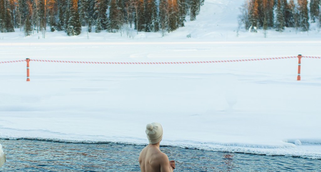 Sauna ja avanto erämaahotelli Kirikeskuksessa - Posion kunta